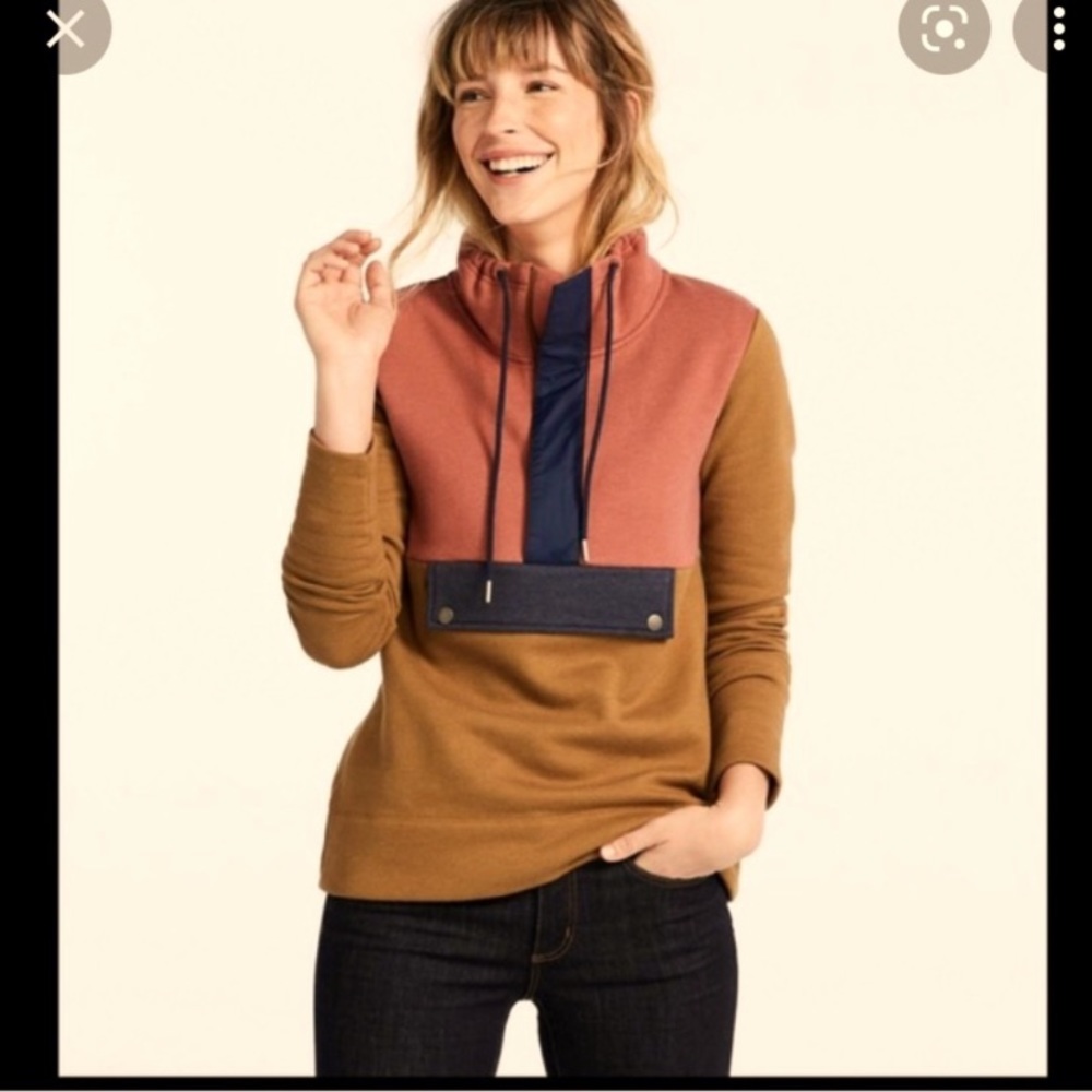 LL BEan Anorack Sweatshirt